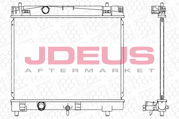 RADIADOR GUA 16400-0Q040               