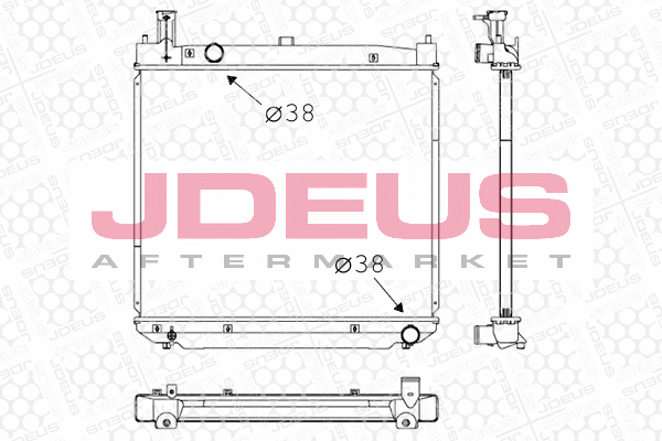 RADIADOR GUA 16400-30110               