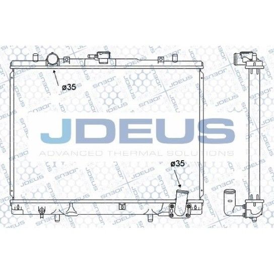RADIADOR AGUA MR281023 RADIADOR AGUA MR281023