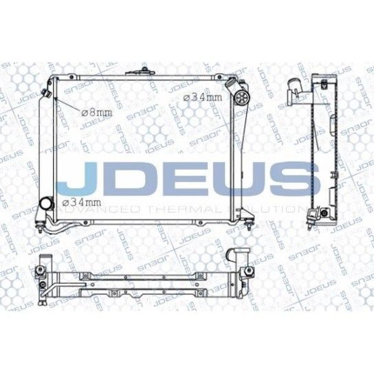 RADIADOR AGUA 16400-54753               
