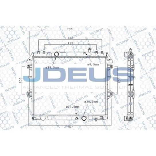 RADIADOR ÁGUA 16400-0L120 RADIADOR ÁGUA 16400-0L120