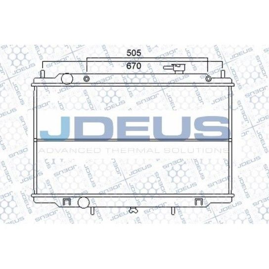 RADIADOR GUA 21410-VK505               