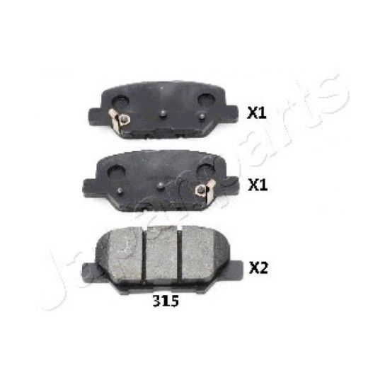 JG PAST TRAS JAPANPARTS                 