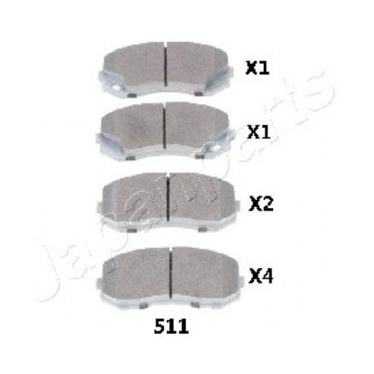 JG PAST FRT/TRS JAPANPARTS              