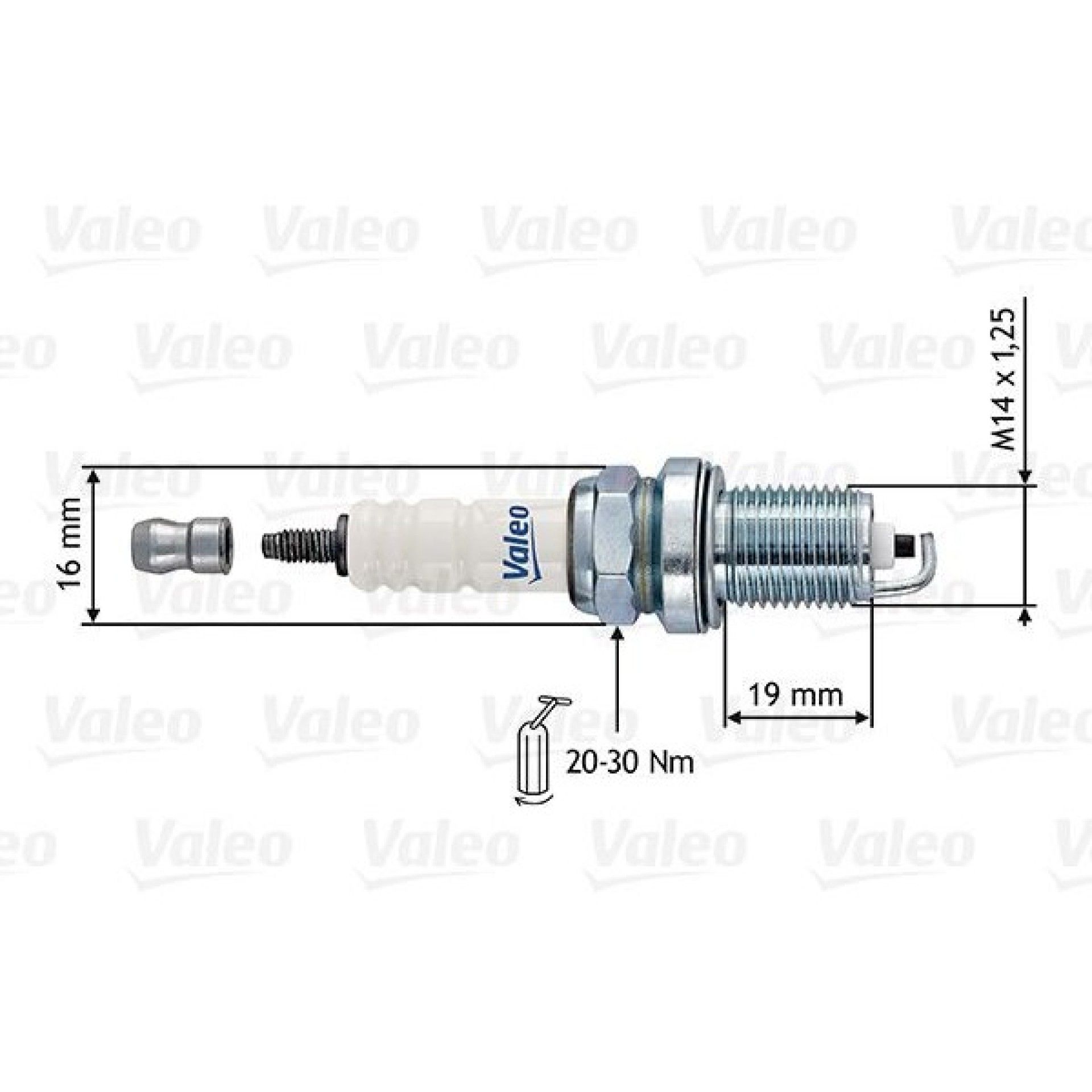 VELA IGNIÇÃO VALEO (=ZFR6F-11) VELA IGNIÇÃO VALEO (=ZFR6F-11)