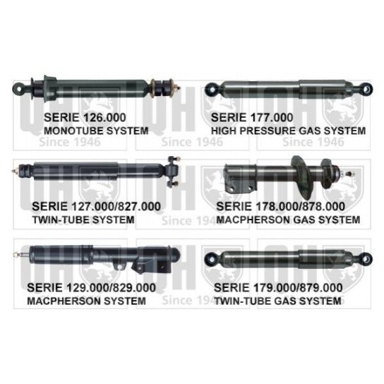 AMORTECEDOR TRS QUINTON HAZELL AMORTECEDOR TRS QUINTON HAZELL