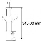 AMORTECEDOR FTE OLEO SACHS              