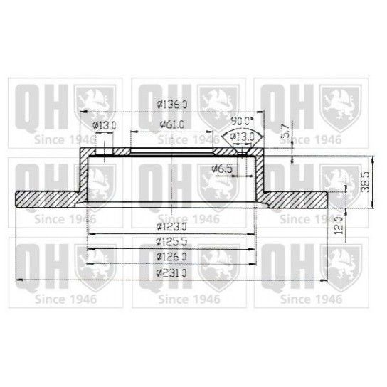 DISCO TRAVÃO QUINTON HAZELL DISCO TRAVÃO QUINTON HAZELL