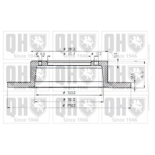 DISCO TRAVÃO QUINTON HAZELL DISCO TRAVÃO QUINTON HAZELL