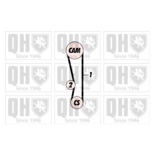 KIT DISTRIBUIÇÃO QUINTON HAZELL KIT DISTRIBUIÇÃO QUINTON HAZELL