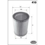 FILTRO AR VASCO FILTERS                 