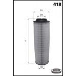 FILTRO AR VASCO FILTERS                 