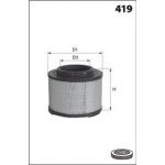 FILTRO AR VASCO FILTERS                 