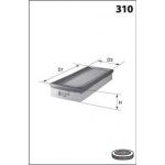 FILTRO AR VASCO FILTERS                 