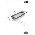 FILTRO AR VASCO FILTERS                 