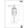 FILTRO COMBUSTIVEL VASCO FILTERS        