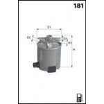 FILTRO COMBUSTIVEL VASCO FILTERS        