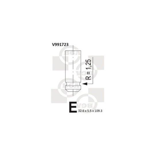 VALVULA DE ADMISSO BGA                 