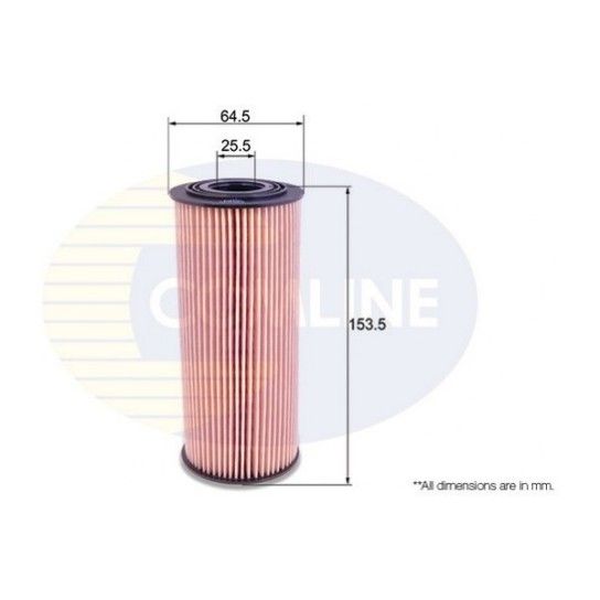 FILTRO ÓLEO COMLINE                      FILTRO ÓLEO COMLINE