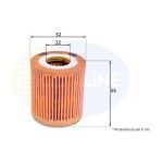 FILTRO ÓLEO COMLINE                      FILTRO ÓLEO COMLINE