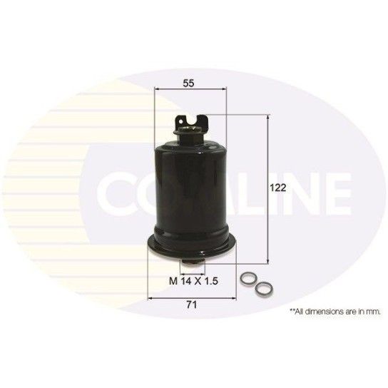 FILTRO COMBUST�VEL COMLINE              