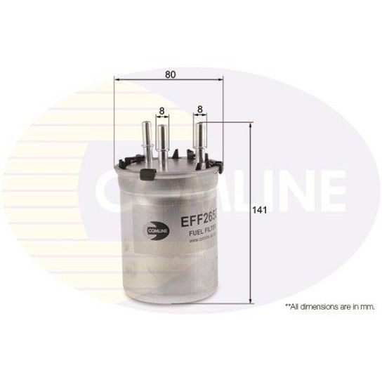 FILTRO COMBUST�VEL COMLINE              