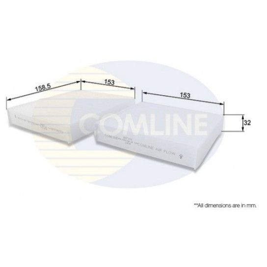 FILTRO HABITACULO COMLINE               