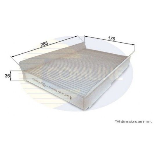 FILTRO HABITACULO COMLINE                FILTRO HABITACULO COMLINE