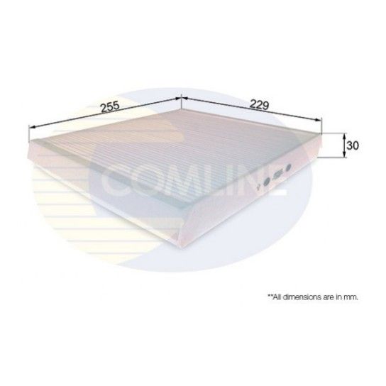 FILTRO HABITACULO COMLINE               