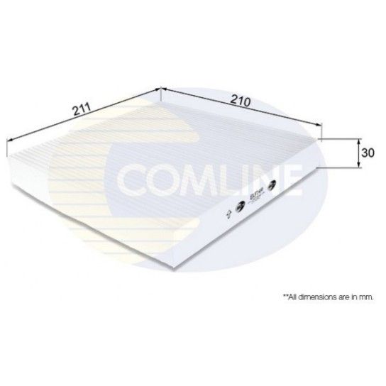 FILTRO HABITACULO COMLINE FILTRO HABITACULO COMLINE