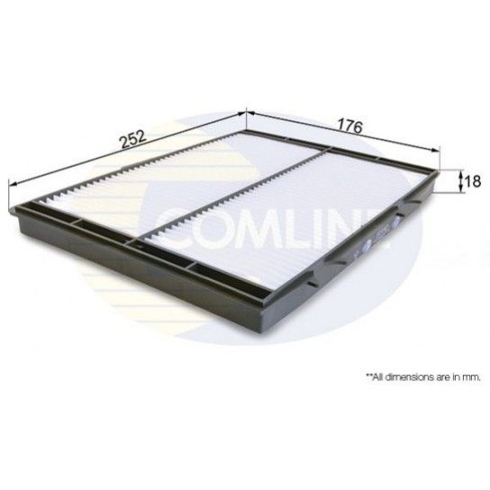 FILTRO HABITACULO COMLINE               