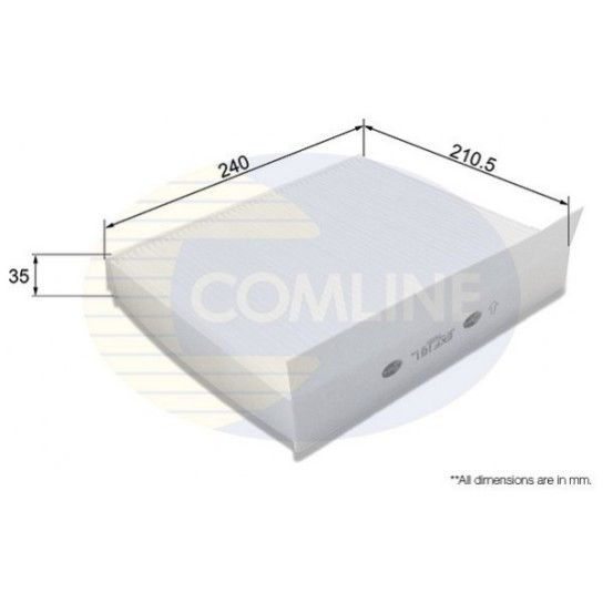 FILTRO HABITACULO COMLINE               