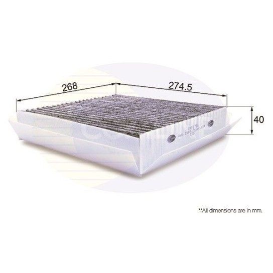 FILTRO HABITÁCULO COMLINE FILTRO HABITÁCULO COMLINE