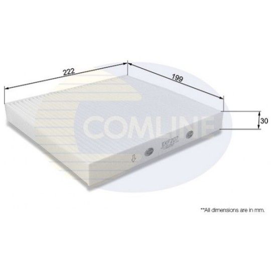 FILTRO HABITACULO COMLINE               