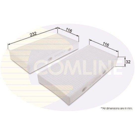 FILTRO HABIT�CULO COMLINE               