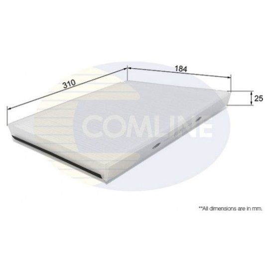 FILTRO HABIT�CULO COMLINE               