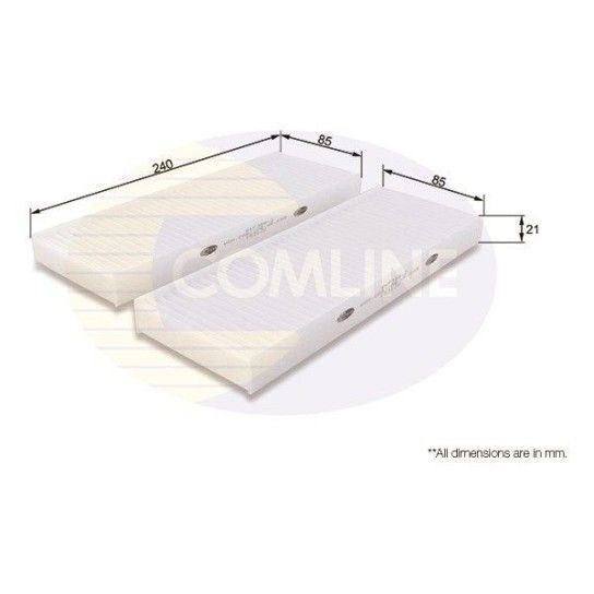 FILTRO HABIT�CULO COMLINE               