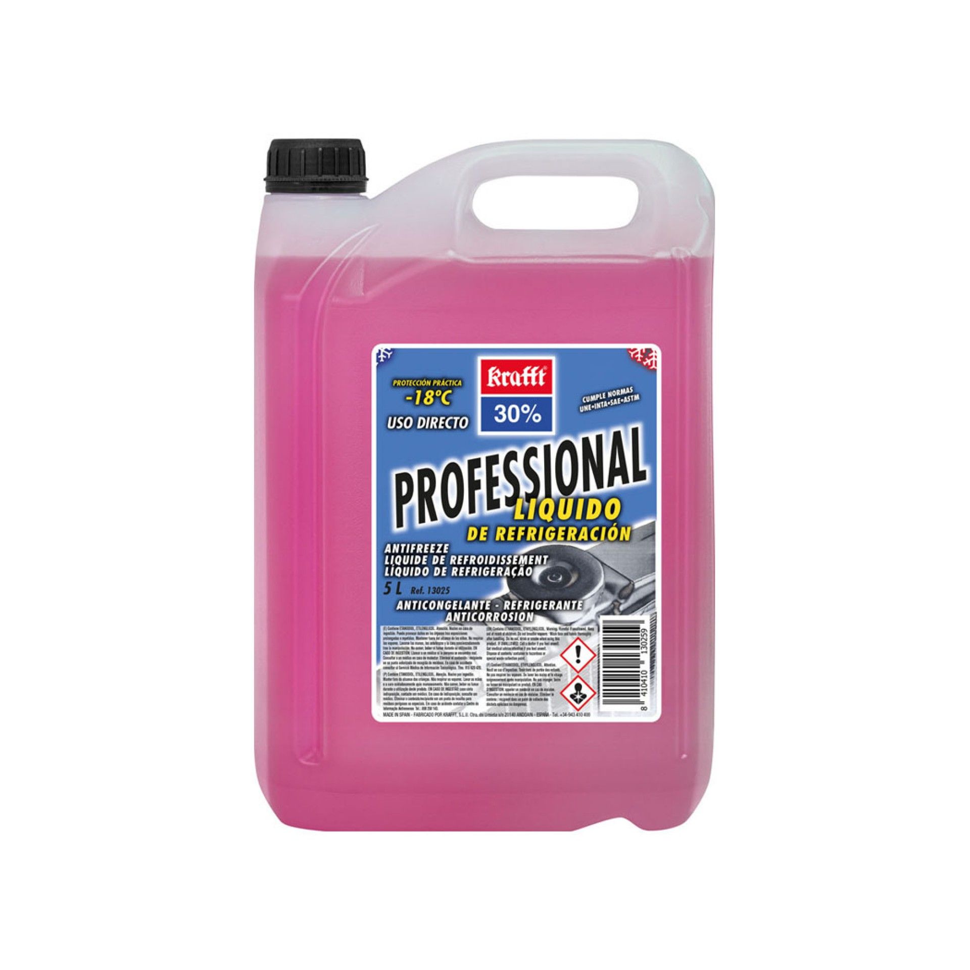 ANTICONGELANTE 30% ROSA 5L ANTICONGELANTE 30% ROSA 5L