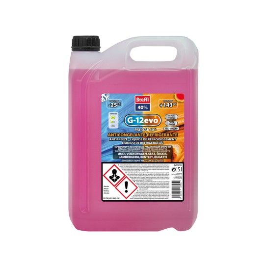 ANTICONGELANTE G12 Evo 40% ROSA 5L      