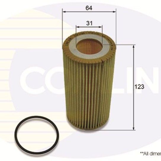 FILTRO ÓLEO COMLINE                      FILTRO ÓLEO COMLINE