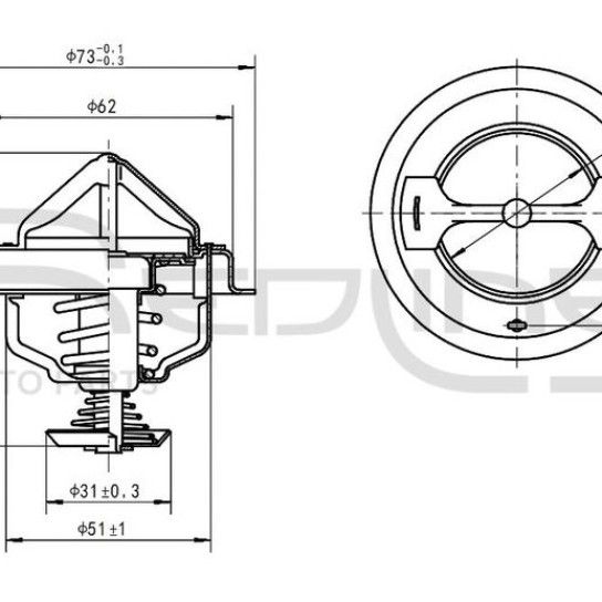 TERMOSTATO 82�c RED-LINE                