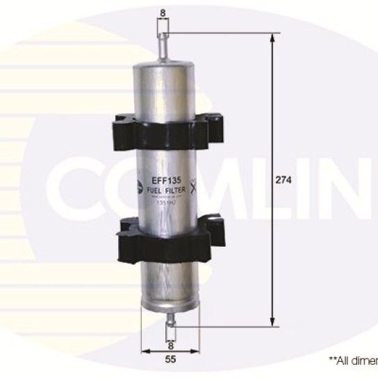 FILTRO COMBUSTIVEL COMLINE              