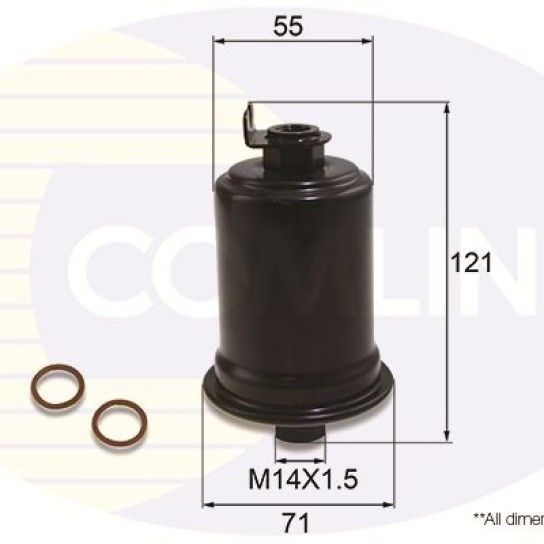 FILTRO COMBUST�VEL COMLINE              