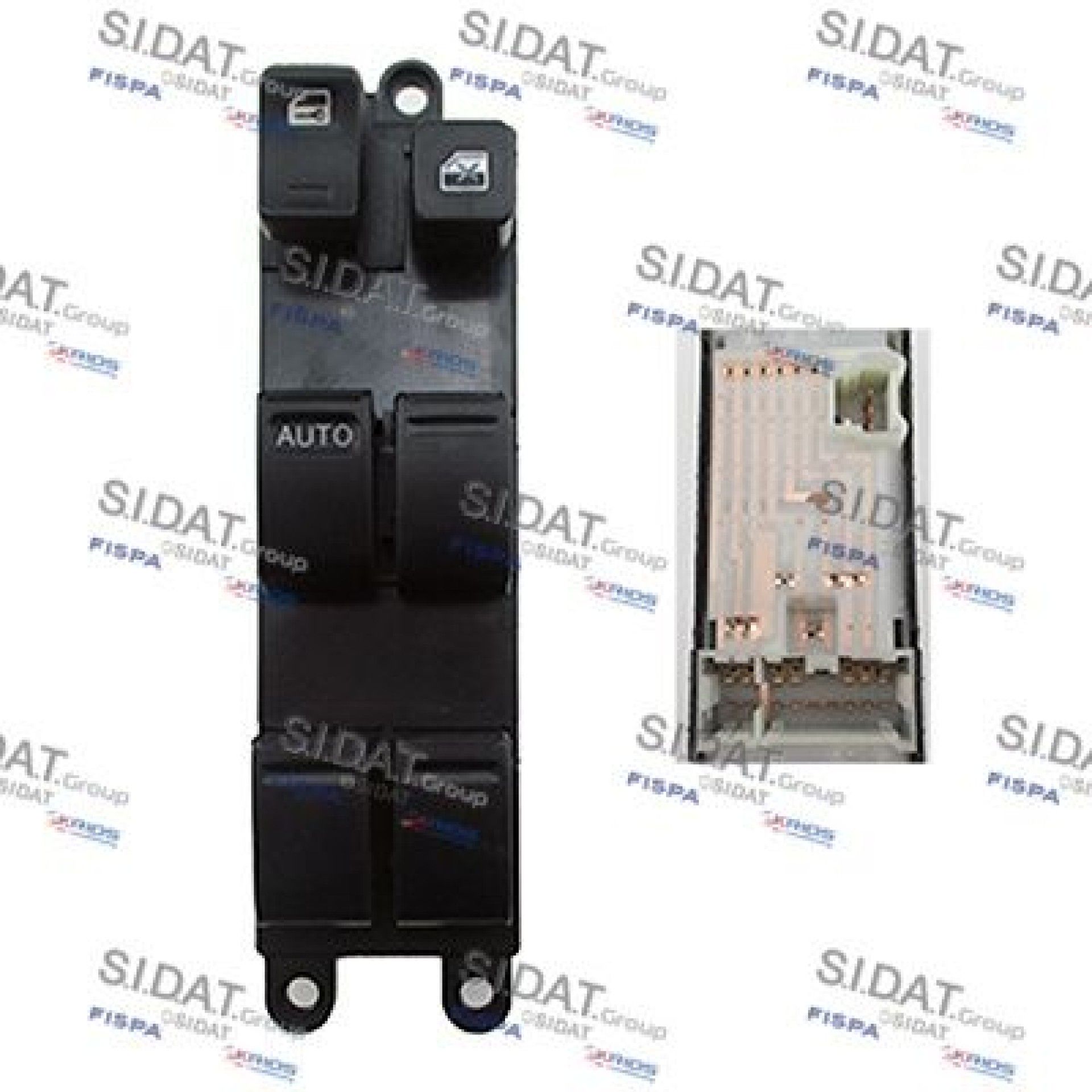 INTER. CENTRAL ELEV. VIDROS FRT LH INTER. CENTRAL ELEV. VIDROS FRT LH